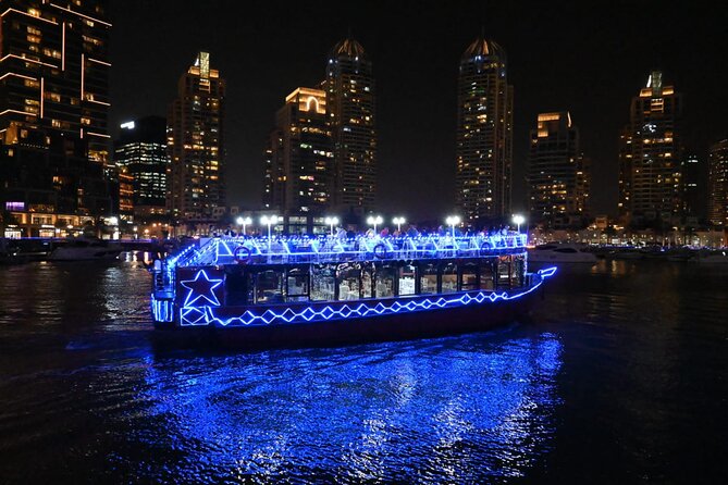 Dhow Cruise With Dinner at Dubai Marina - Activity Details
