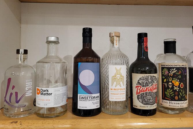 Distillery Class Bottle of Rum in Edinburgh - Whats Included