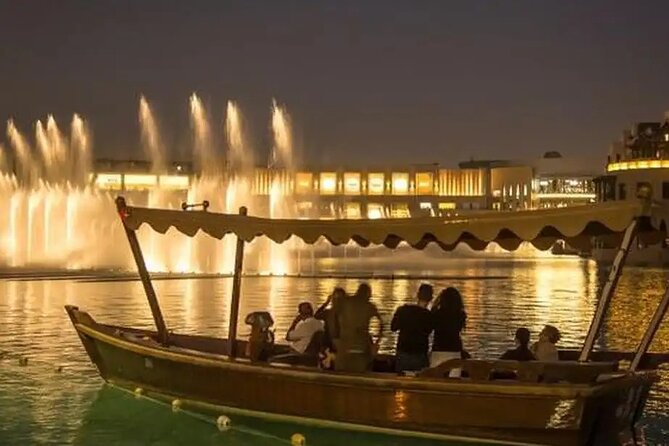 Dubai Fountain Show Lake Ride Tickets With Private Transfer - Reservation and Payment Options