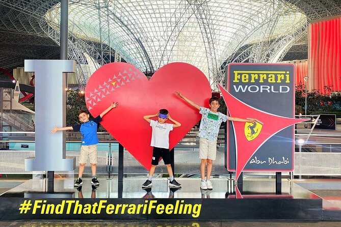 Ferrari World Tickets With Optional Private Transfer - Meeting Point Instructions