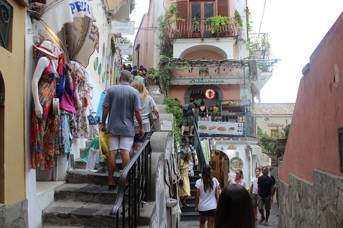 Free Time Sorrento and Positano From Naples. Semi-Private Max 8 P - Flexible Reservation Policy