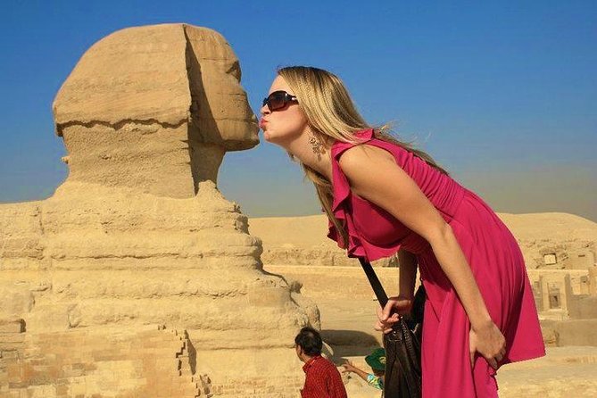 Full Day Giza Pyramids, Sphinx,Valley Temple,Step Pyramid & King Titi in Sakkara