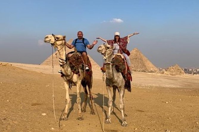 Half Day Guided Tour to Giza Pyramids Sphinx With 1 Hour Camel Ride - Viator Services Provided