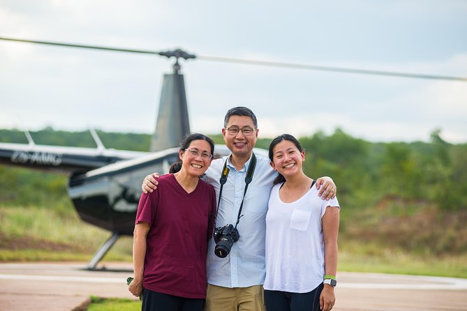 Helicopter Scenic Flight Over Victoria Falls 12-13 Minutes Flight - Pickup and Drop-off Information