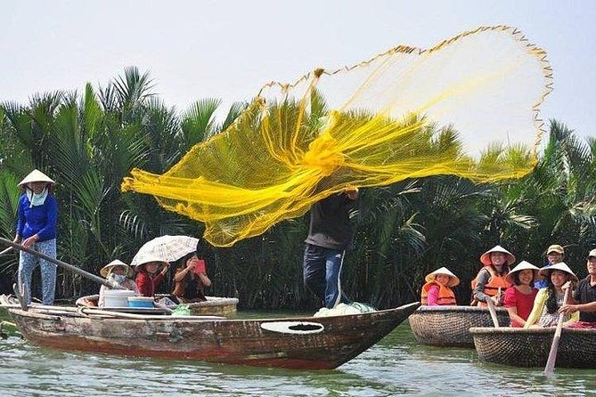 Hoi an Basket Boat Tour ( Basket Boat, Visit Water Coconut Forest, Fishing Crab) - Traveler Experiences