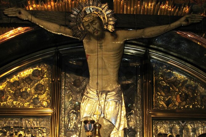 Jerusalem From Tel Aviv: Jesus Sacred Path 13 Steps of Dolorosa - Step 6: Veronica Wipes Jesus Face