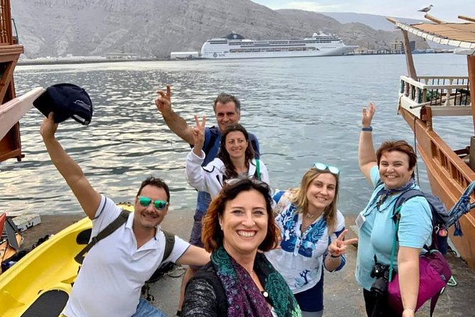Khasab Dhow Cruise Full Day, Buffet Lunch on Board, Swimming