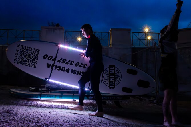 LUZ - Light Show on SUP With Tour by the Sea - Snacks and End Point