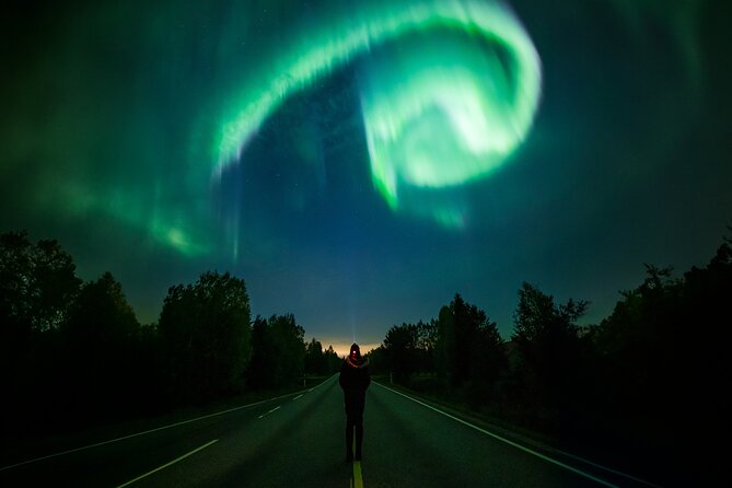 Northern Lights Hunting by Car in Rovaniemi