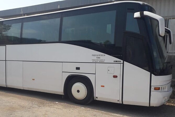 Private Bus From Venice Hotels+ Water Taxi to Trieste Cruise Port