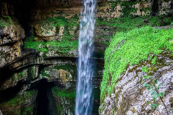 Private Full-Day Tour to Jeita Grotto, Harissa and Baatara Waterfall From Beirut