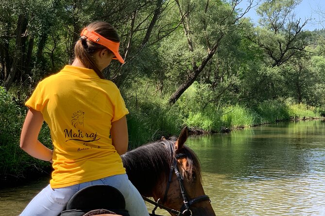 Private Horseback Riding Across River Ljuta With Transport - Cancellation Policy