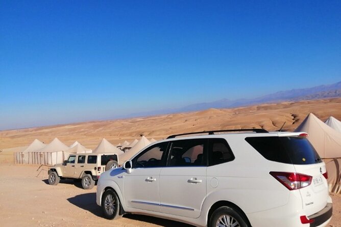 Private Transfer From Marrakech Hotels, Riads to Agafay Desert - Cancellation Policy