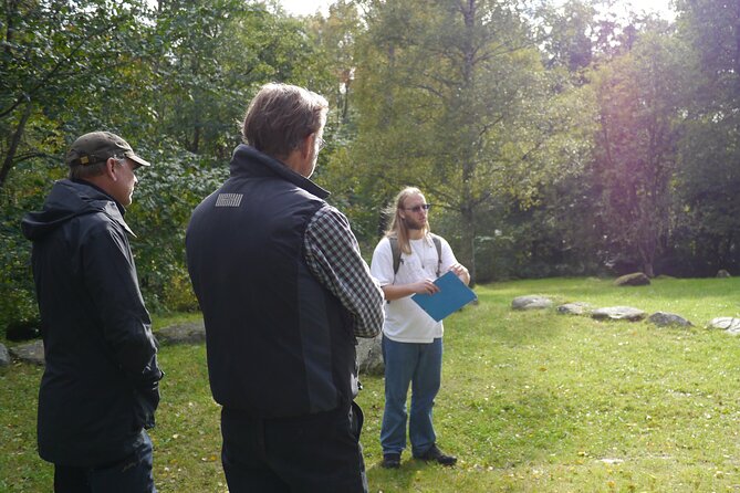 Private Viking Tour by a Lake + Swedish Nature Forest Walk, 90min - Tour Description