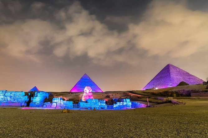 Pyramids Sphinx Sound and Light Show at Cairo City - Weather Contingency