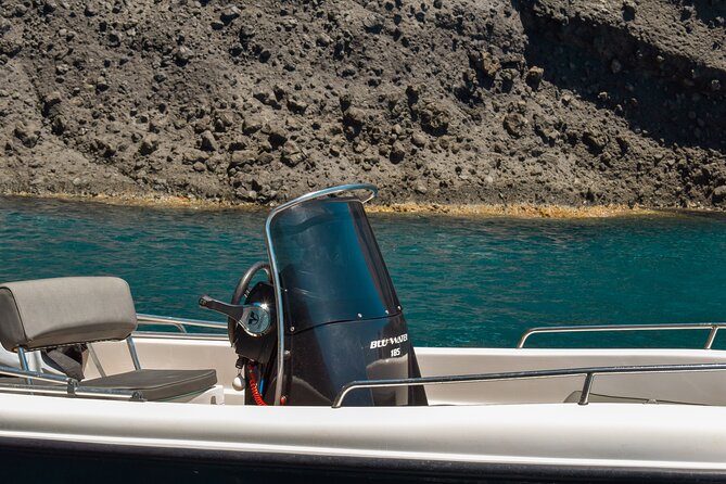Rent a Boat With 30/50hp Engine in Santorini Without a License - Special Offer: Save .17