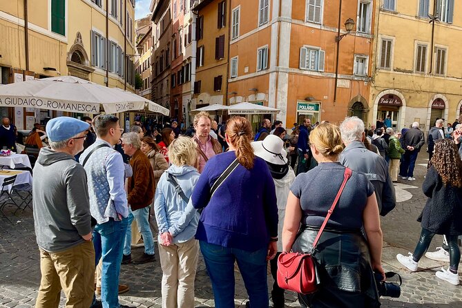 Small Group Romes Jewish Ghetto and Trastevere Tour - Accessibility Features