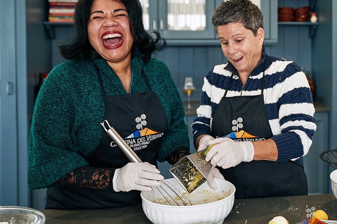 Small Group Vesuvius Cooking Class With Wine Tasting - Cooking Class Details
