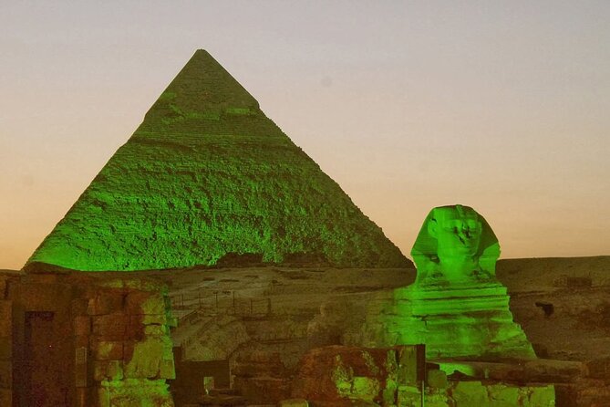 Sound and Light Show at the Pyramids Private Tour With Dinner - Inclusions