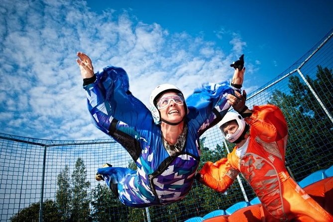 Vertical Wind Tunnel Flight - Complimentary Snacks & Transfer Service
