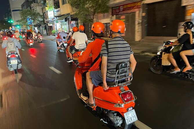 Vespa Female Ao Dai Riders Night Street Food + Train Street Tour - Reviews