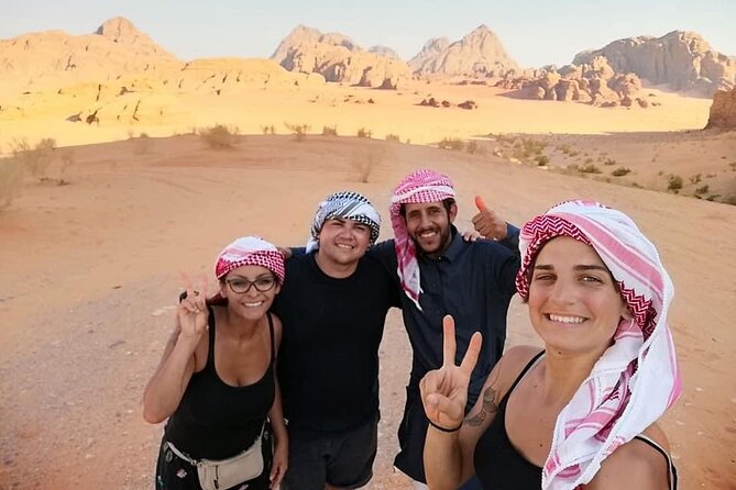 Wadi Rum 2-Day Jeep Tour With Meals and Overnight in Bedouin Camp - Tour Start and End Times