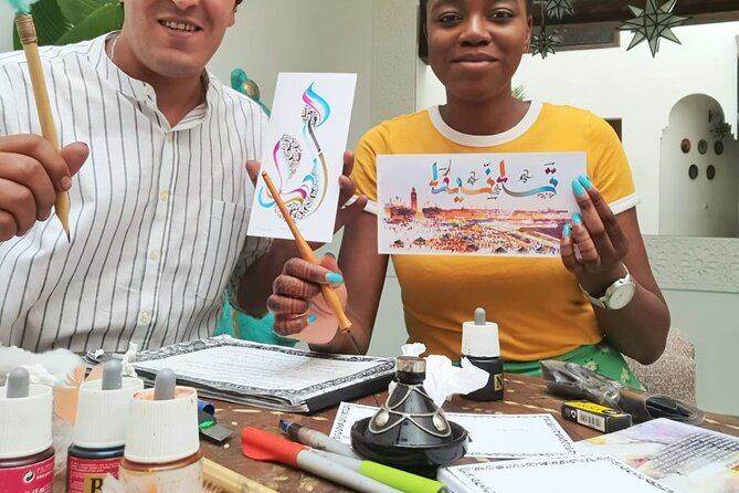 2 Hours Islamic Calligraphy Workshop Marrakech - Learning Experience