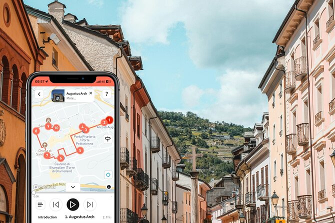 Aosta: Self-Guided Audio Tour Discovering Roman Heritage - Meeting Point and Start Time