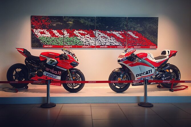 BOLOGNA BEST: LamboMuseum, Ducati Factory&Museum, Balsamic&lunch - Inclusions