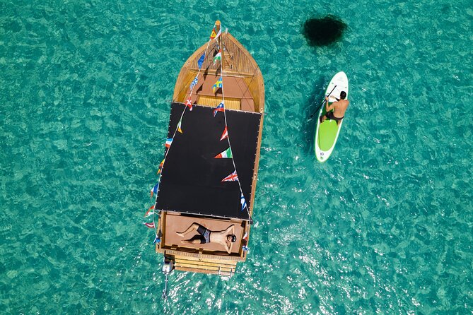 Explore Diaporos & Vourvourou: Private Wooden Boat Adventure