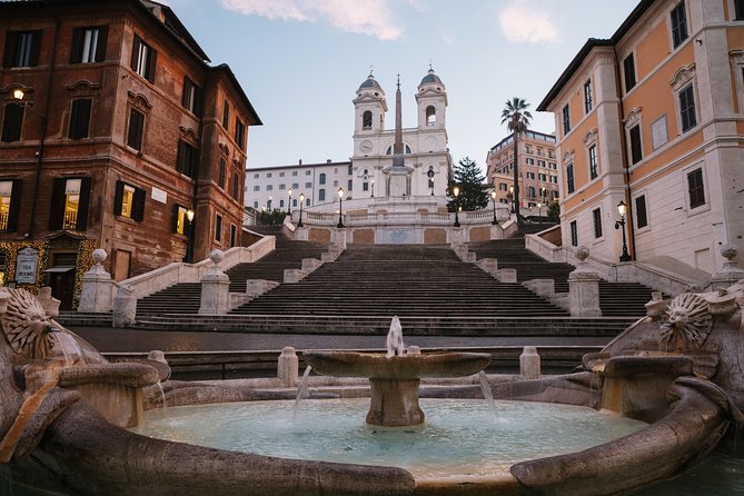 From Civitavecchia: Romes Famous Fountains and Squares With Aperitif - Spanish Steps Stroll