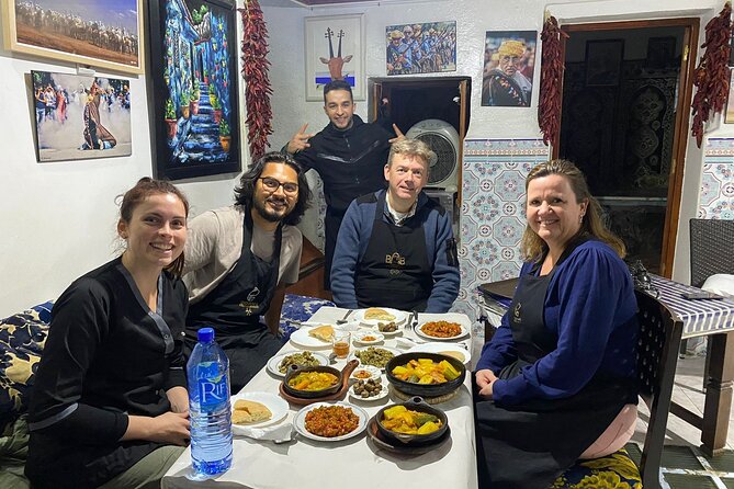 Funny Family Cooking Class in Blue City - Menu Delights