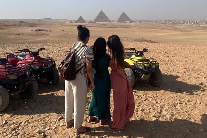 Giza Pyramids ,Civilization Museum ,Dinner Cruise ,Camel Ride and Quad Ride - Expert Egyptology Guided Tour
