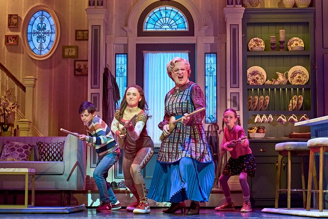 Mrs. Doubtfire London Theater Tickets With Three Course Meal - Meeting and Pickup Details