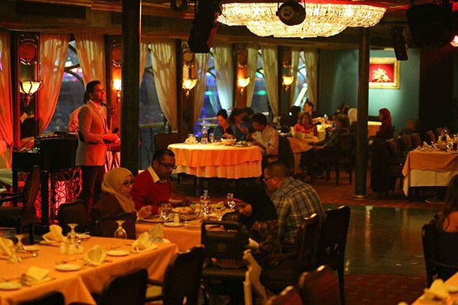 Nile Dinner Cruise in Cairo With Entertainment Shows Dine & Sail - Pricing and Reservations