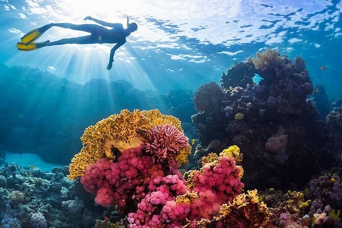 Orange Bay Island Luxury Boat With Lunch & Water Sport - Hurghada - Itinerary Overview