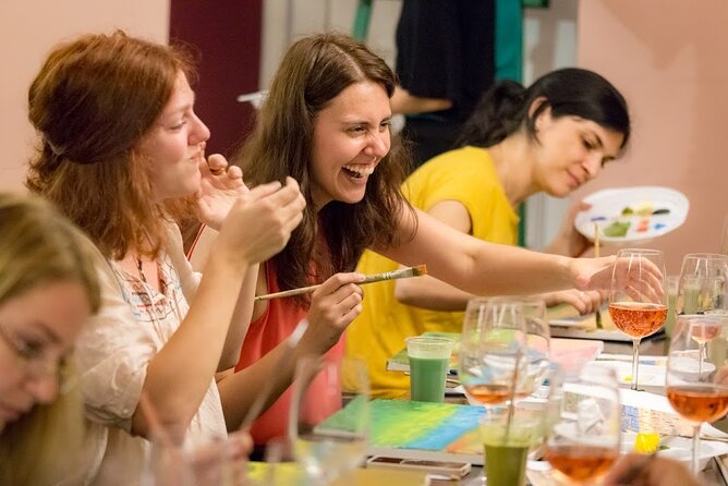 Painting Experience While Drinking Wine in Bucharest - Booking Confirmation