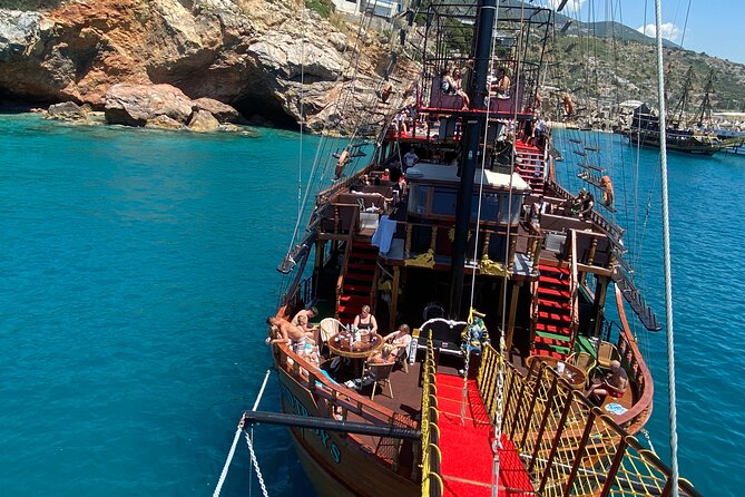 Pirate Ship Cruise With Food and Swimming Stops in Alanya - Additional Info