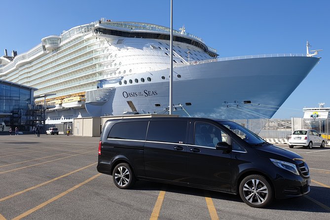 Private Transfer From Civitavecchia Port to Fiumicino Airport Van Mercedes V - Additional Information