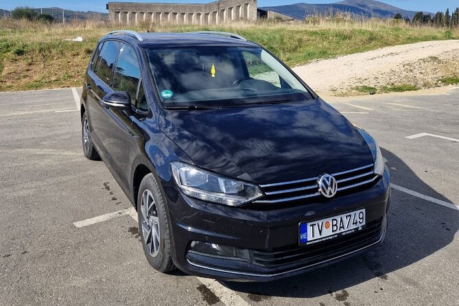 Private Transfer From Tivat Airport to Sveti Stefan - Bottled Water Amenities