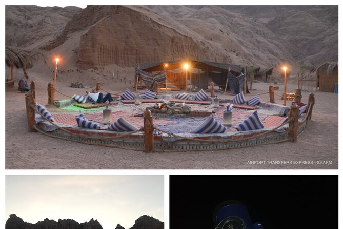 Sharm Bedouin Dinner,Camel Ride & Star Gazing - Inclusions and Exclusions