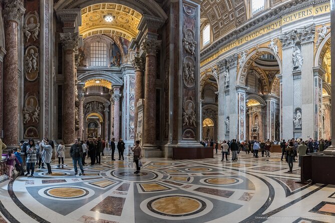 St. Peters Basilica Dome & Underground Grottoes With Guided Tour - Tour Details and Start Time