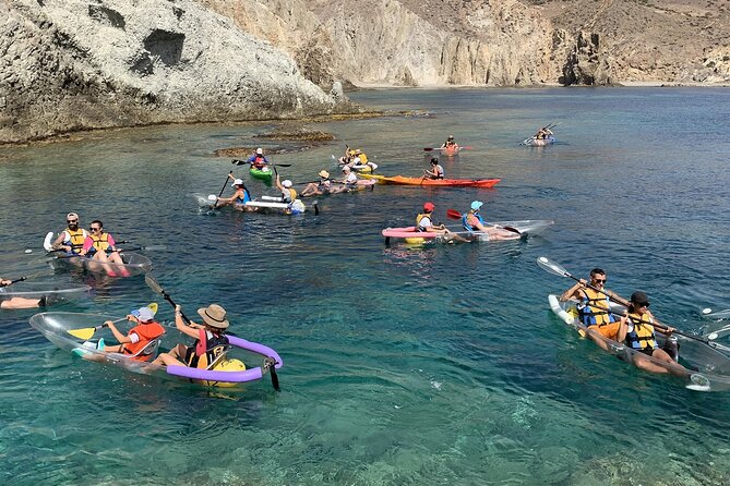 Transparent and Normal Kayak Routes Cabo De Gata Almería - Activities and Weather Considerations