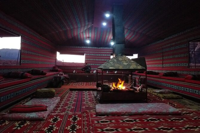 Wadi Rum Jeep Tour & Camp; Overnight - Inclusions