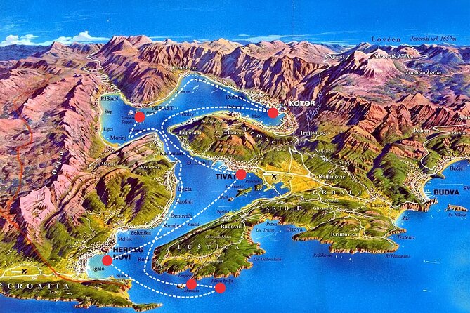 Whole Boka Bay Cruise With Ship Knez Lipovac - Directions to Meeting Point