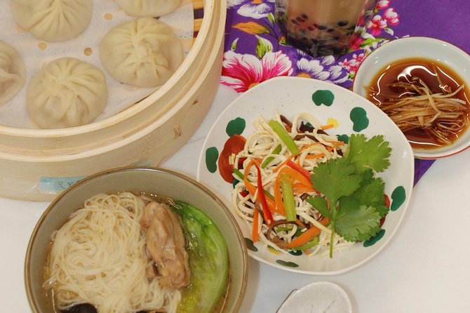 Xiao Long Bao, Chicken Vermicelli With Mushroom and Sesame Oil, Tofu Strips Salad, Bubble Milk Tea. Taiwan Traditional Delicacies Experience-A (Taipei Cooking Class) - Customer Testimonials