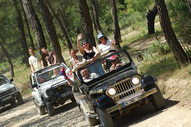Antalya Super Combo Tour Rafting, Jeep Safari, Quad and Zipline