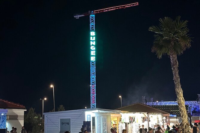 Bungee Site Zrce 55 M - Location and Description
