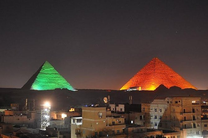 Cairo: Evening Sound and Light Show at Giza Pyramids With Entrance Fee