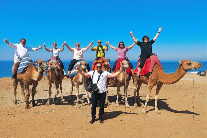 Camel Ride on Tangier Beach - Location: Tangier, Morocco